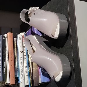 Vivienne Westwood + Melissa vinyl jelly platform sandals